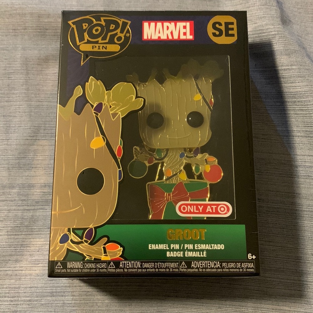 Groot Enamel Pin